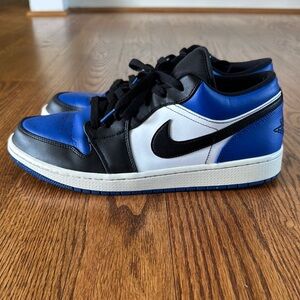 Nike Air Jordan Low Blue Black Sneakers